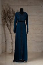 قفطان مغربي بلون كحلي NAVY