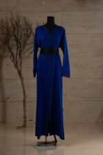 قفطان مغربي بلون أزرق جويتي