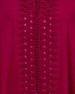 جلابية مغربية بلون وردي غامج - Image 3