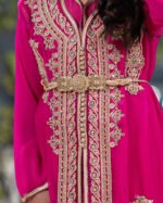 ⁦تكشيطة مغربية بلون وردي⁩ - الصورة ⁦5⁩