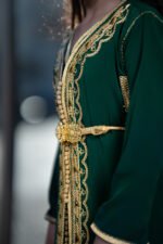 تكشيطة مغربية بلون أخضر غامج - Image 2