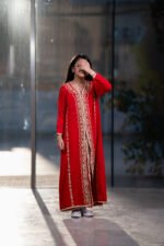 تكشيطة مغربي بلون أحمر